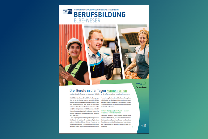 Titelseite Elbe Weser BERUFSBILDUNG