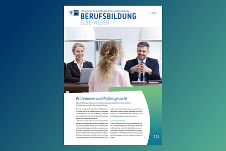 Titelseite der BERUFSBILDUNG (nicht barrierefrei, PDF-Datei)