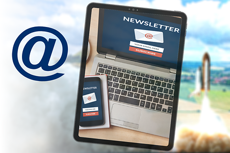 Hinweis auf Newsletter Gründung
