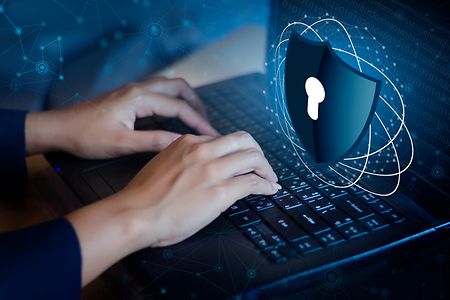 Laptop-Sicherheit-Schloss