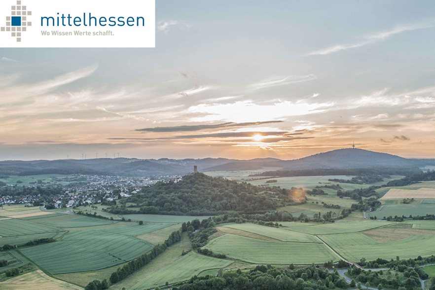 Landschaft in Mittelhessen