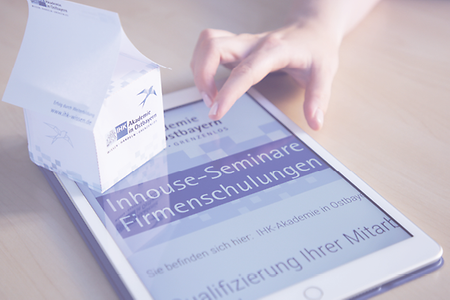 Inhouse- und Firmenschulungen bei der IHK Akademie in Ostbayern