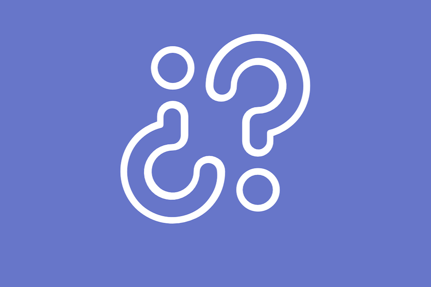 Icon mit Fragezeichen als Sinnbild für FAQ