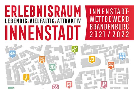 Plakat Brandenburger Innenstadtwettbewerb 2021