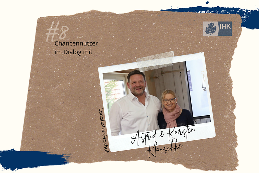 Cover Videocast im Gespräch mit Astrid und Karsten Klauschke