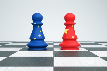 europa und china symbole