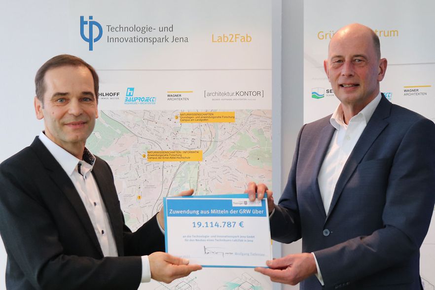 &Uuml;bergabe F&ouml;rdermittelbescheid