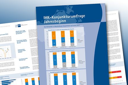 Cover des Konjunkturberichtes der IHKs in MV
