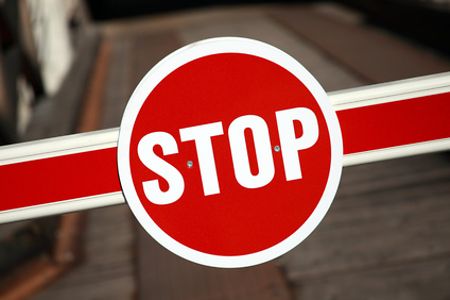 Stop Schranke