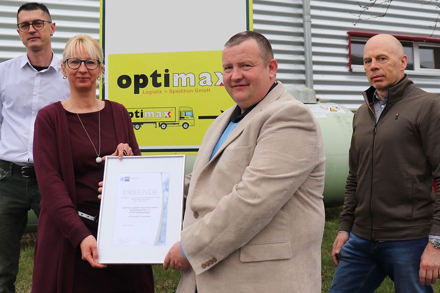 Managementteam von Optimax