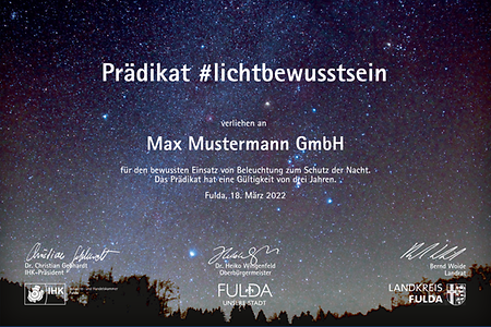 Urkunde Druck