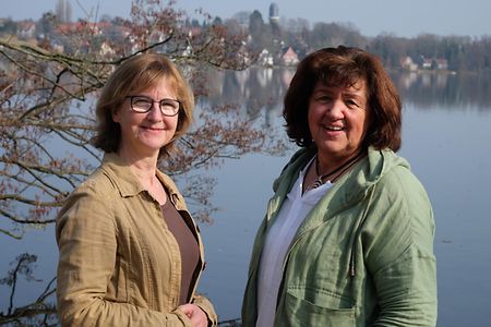  Dr. Christiane Kaiser und Susanne Hauch-Kaufmann von Frau & Beruf