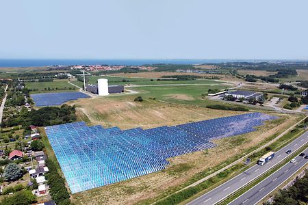 Solarfeld in D&auml;nemark
