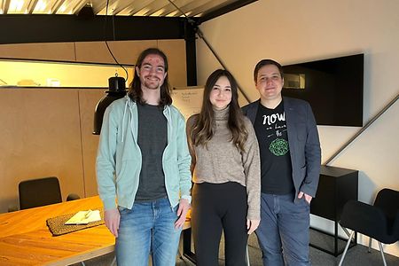 Tom Eisenreich, Arushan B&uuml;rger und Gerald Pardon von MPF