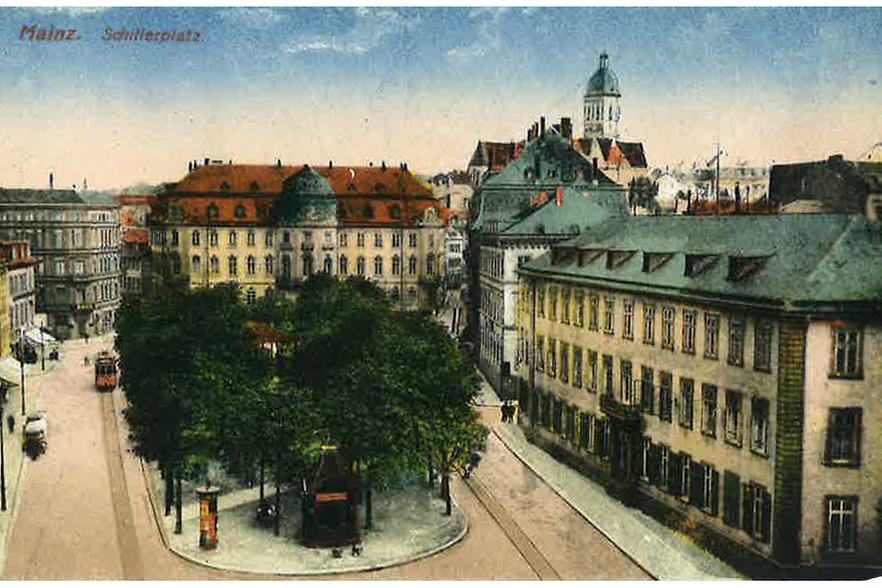 historische Aufnahme Schillerplatz