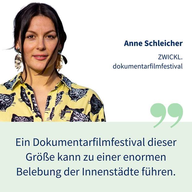 Anne Schleicher, ZWICKL.dokumentarfilmfestival
