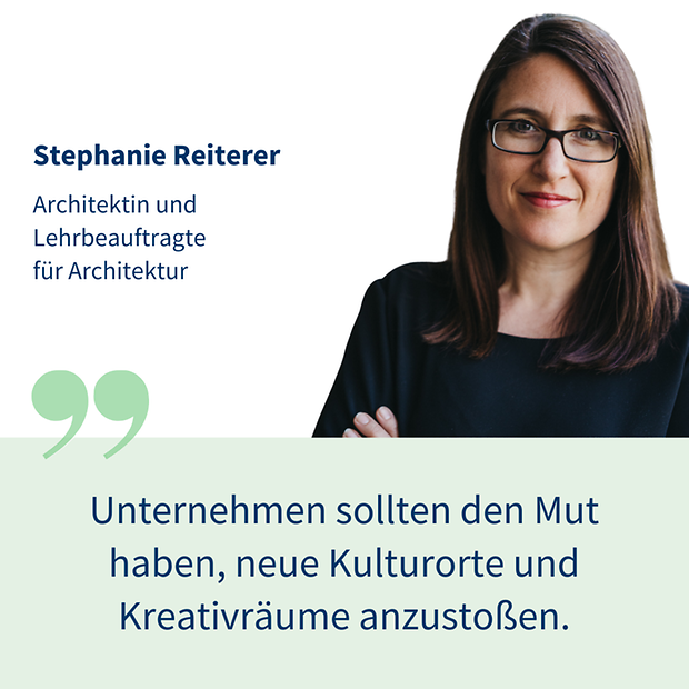 Stephanie Reiterer, Architektin und Lehrbeauftragte für Architektur