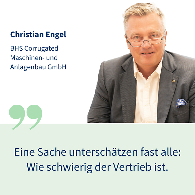 Christian Engel, BHS Corrugated Maschinen- und Anlagenbau GmbH