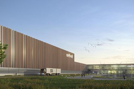 Visulisierung vom Northvolt-Gel&auml;nde in Heide