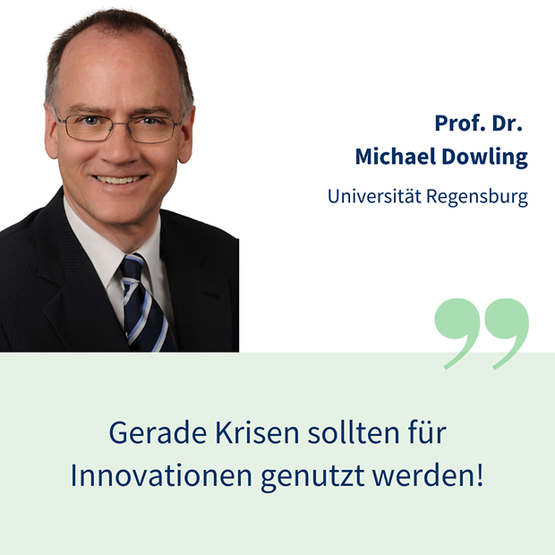 Prof. Dr. Michael Dowling, Universität Regensburg