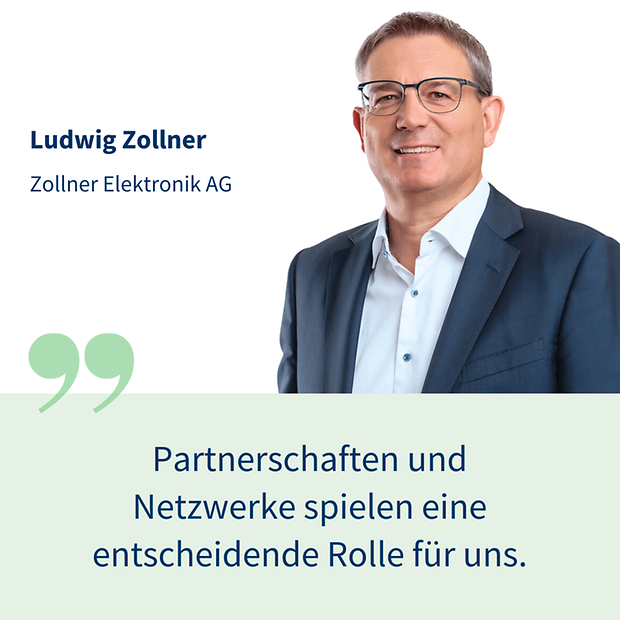Ludwig Zollner, Zollner Elektronik AG