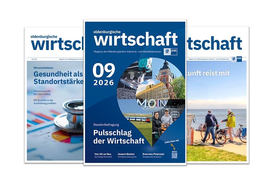 Abbildung der letzten drei OWi Ausgaben.