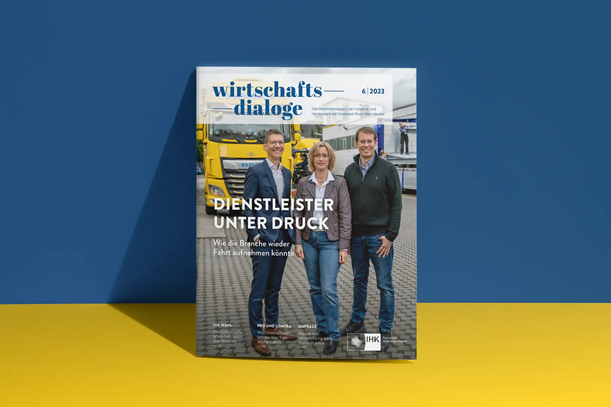 Dienstleister unter Druck - Wie die Branche wieder Fahrt aufnehmen könnte (nicht barrierefrei, PDF-Datei) Titel_WD_dezember_2023 (nicht barrierefrei, PDF-Datei)