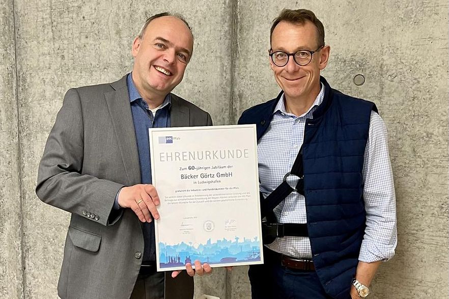Firmenjubil&auml;um B&auml;cker G&ouml;rtz