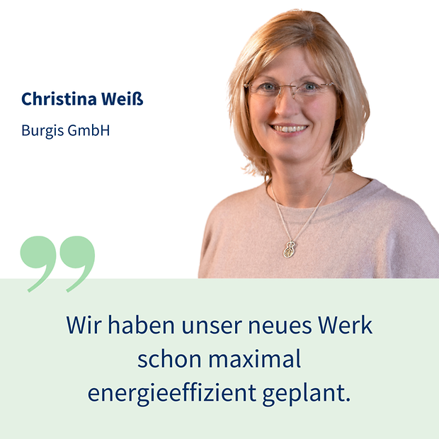 Christina Weiß, Burgis GmbH