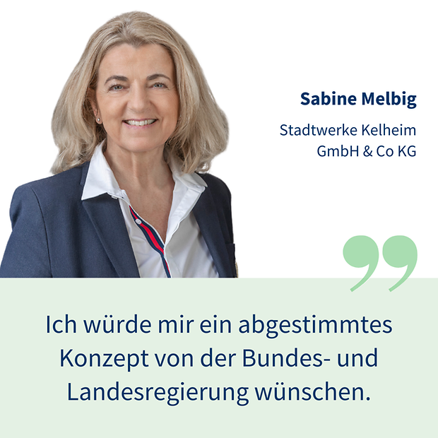 Sabine Melbig, Stadtwerke Kelheim GmbH & Co KG