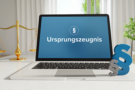 Ursprungszeugnis AdobeStock_339490869