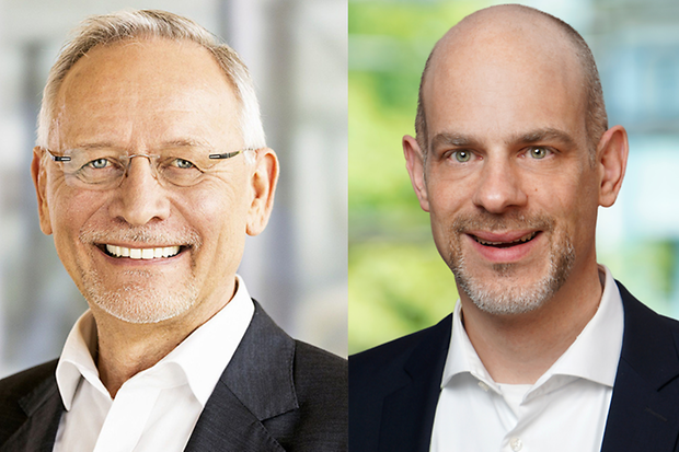 Foto mit links Wolfgang Grenke, rechts Dr. Arne Rudolph