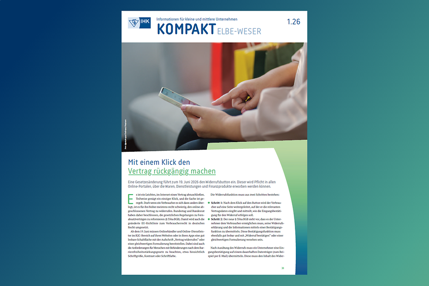 Titelseite der KOMPAKT