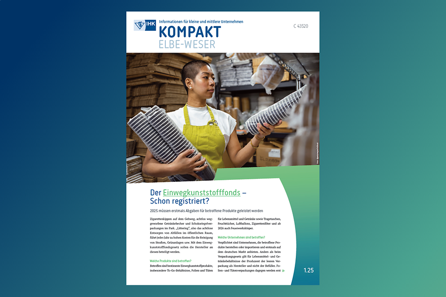 Kompakt Elbe-Weser 1.25 (nicht barrierefrei, PDF-Datei) Titelseite der KOMPAKT (nicht barrierefrei, PDF-Datei)