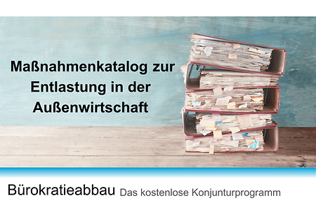 Entlastung - Au&szlig;enwirtschaft