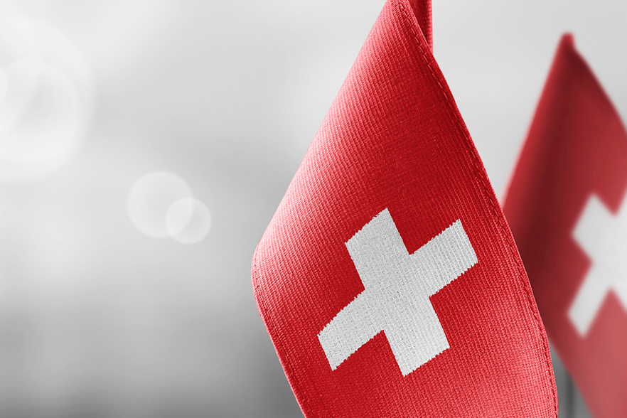 Schweiz: Entsendung von Mitarbeitern Flagge Schweiz