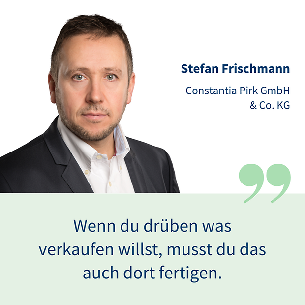 Stefan Frischmann, Constantia Pirk GmbH & Co. KG