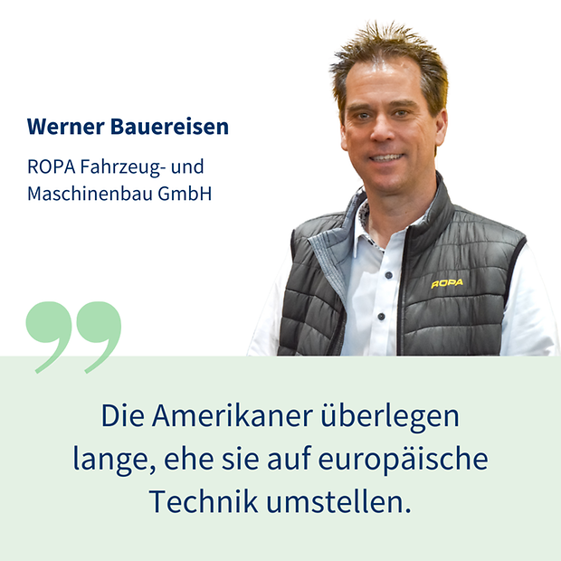 Werner Bauereisen, ROPA Fahrzeug- und Maschinenbau GmbH