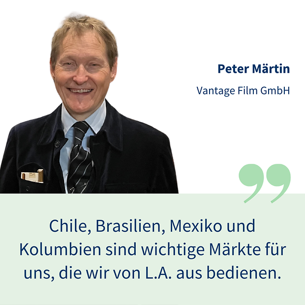 Peter Märtin, Vantage Film GmbH