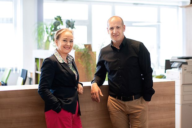 Anja Traub und Dirk Vialkowitsch