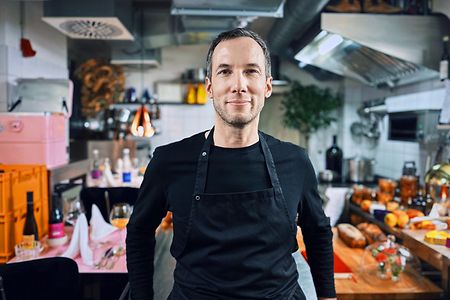 Balthazar Helwig in der K&uuml;che