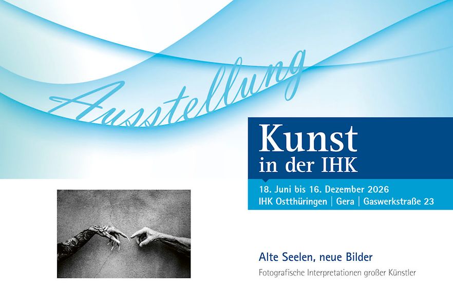 "Kunst in der IHK" - neue Ausstellung ab 18. Juni 2026. Freier Eintritt zu den &Ouml;ffnungszeiten der IHK