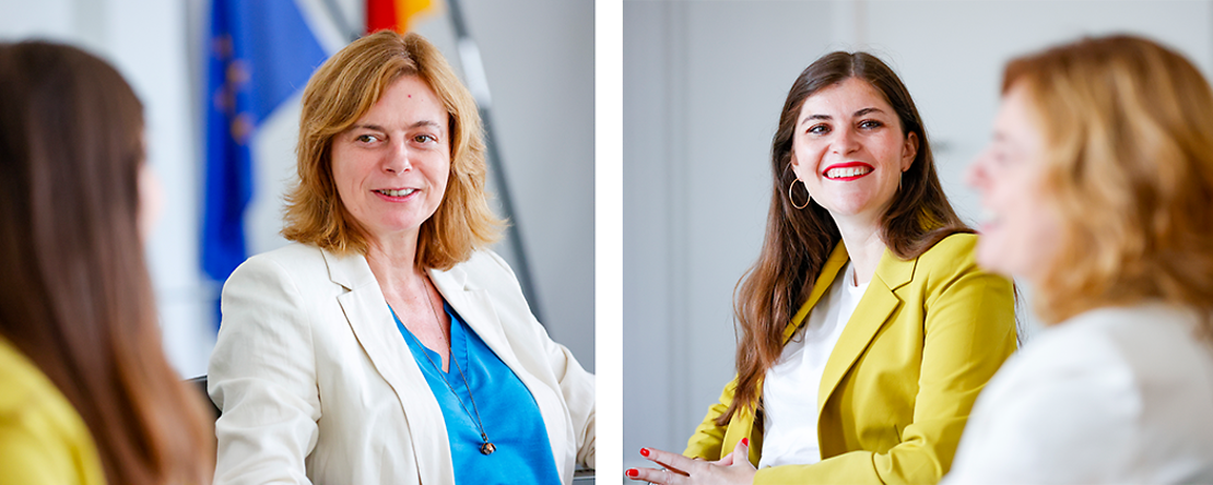 „Starke Zukunftsorientierung der Unternehmen" Karina Szwede und Lisa Haus