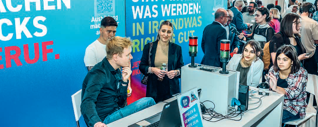 Großer Schritt in die eigene Zukunft bim rhh