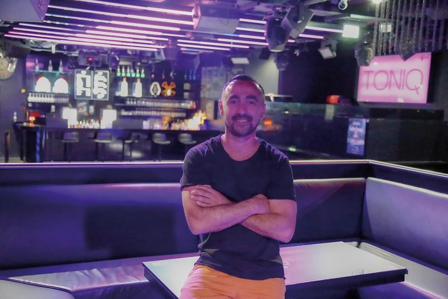 Murat Aslantas im Toniq Club