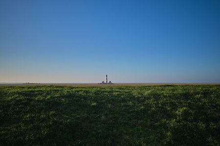 Westerhever,,Schleswig-holstein,-,December,30,,2019:,The,Lighthouse,Westerheversand,At