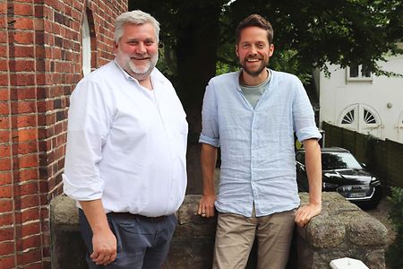 Die Gr&uuml;nder von lambda9: Lars Eichner und Benjamin Klink