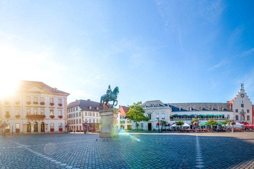 Rathausplatz in Landau