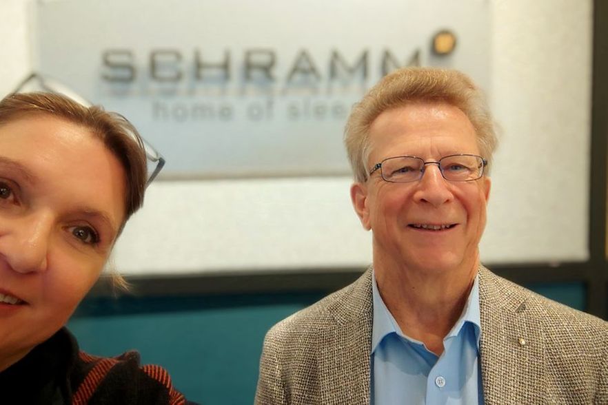 Veronika Pommer und Gesch&auml;ftsf&uuml;hrer Michael Stiehl