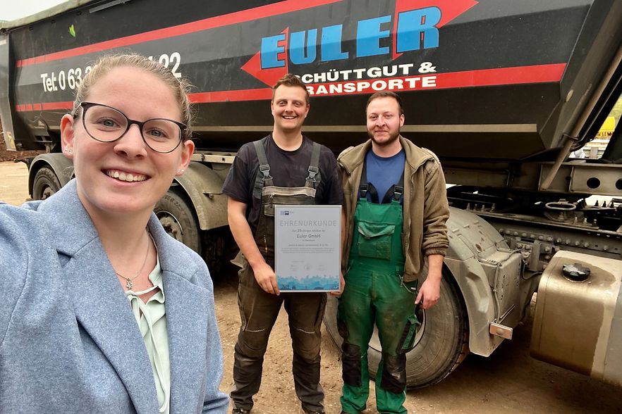 Die Euler GmbH mit Dominik Deller und Mitarbeiter